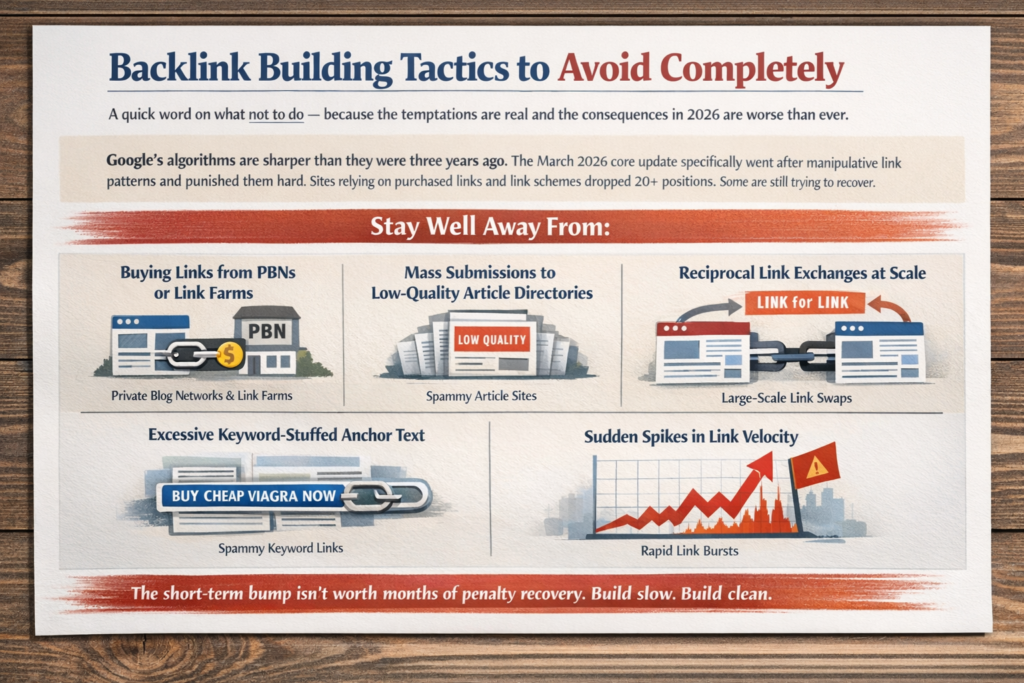 Backlink Building Mistakes To Avoid