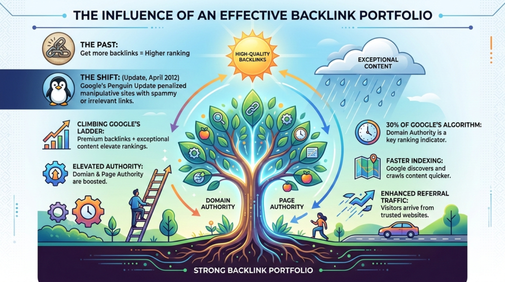 Influence Of Effective Backlink Portfolios