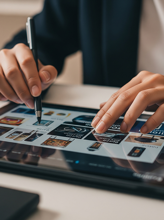 Creative catalogue designing