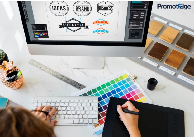 Logo Designing using right colour combinations