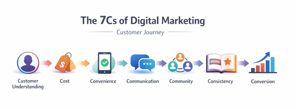 7Cs of Digital Marketing