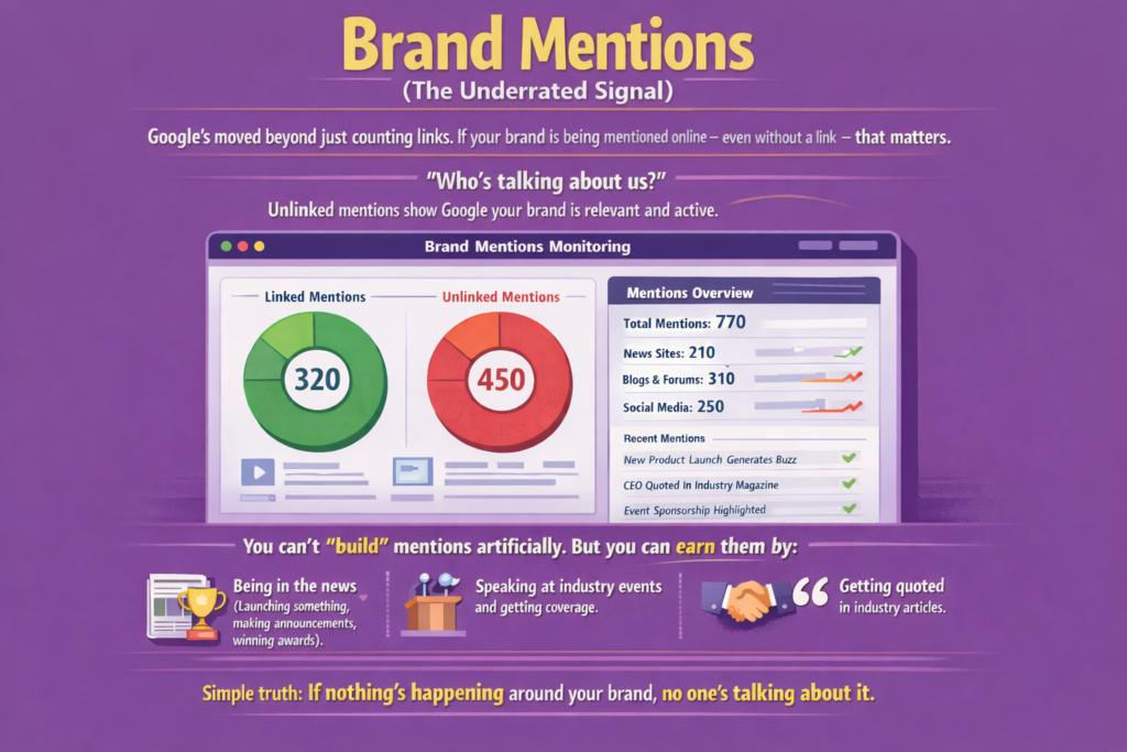 Brand Mentions Dashboard With SEO Insights