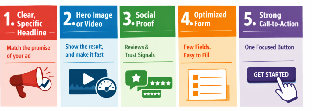 Five Landing Page Conversion Essentials