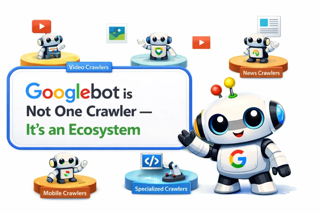 Googlebot Ecosystem With Multiple Crawlers