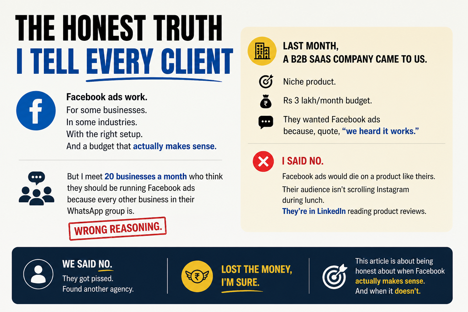 Honest Truth About Facebook Ads Strategy