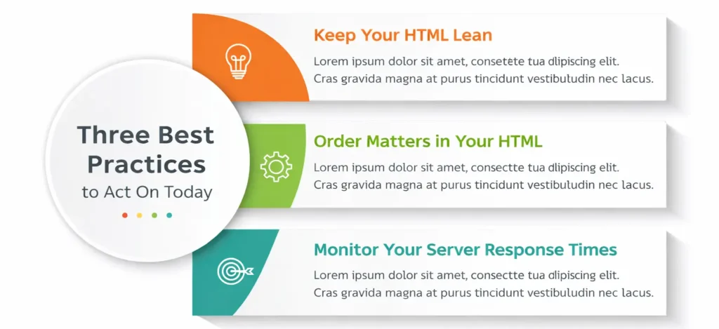 Three HTML Best Practices For Performance