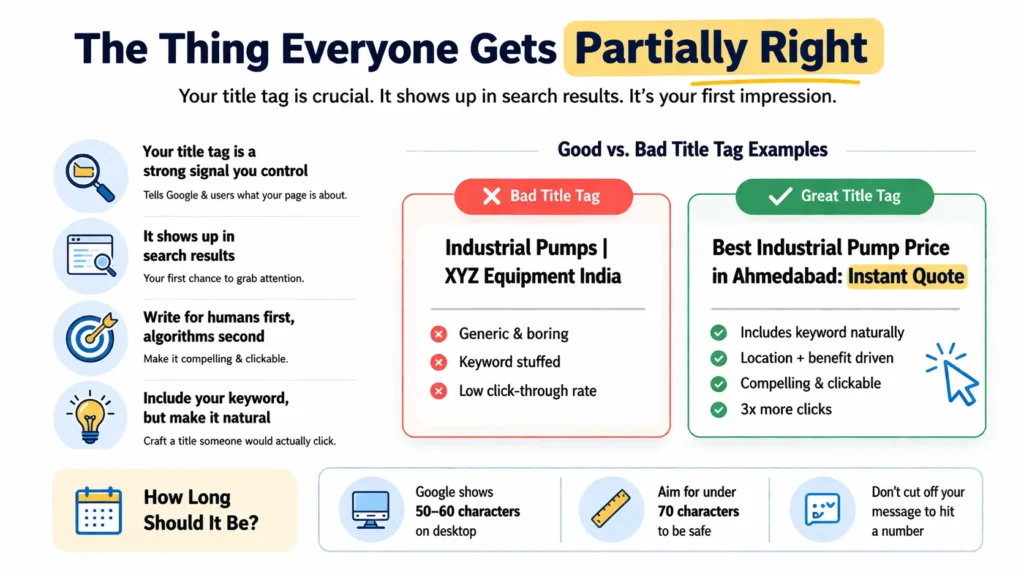 Title Tag Best Practices Infographic