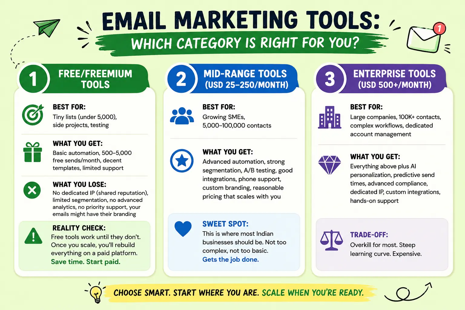 Email Marketing Tool Categories Guide