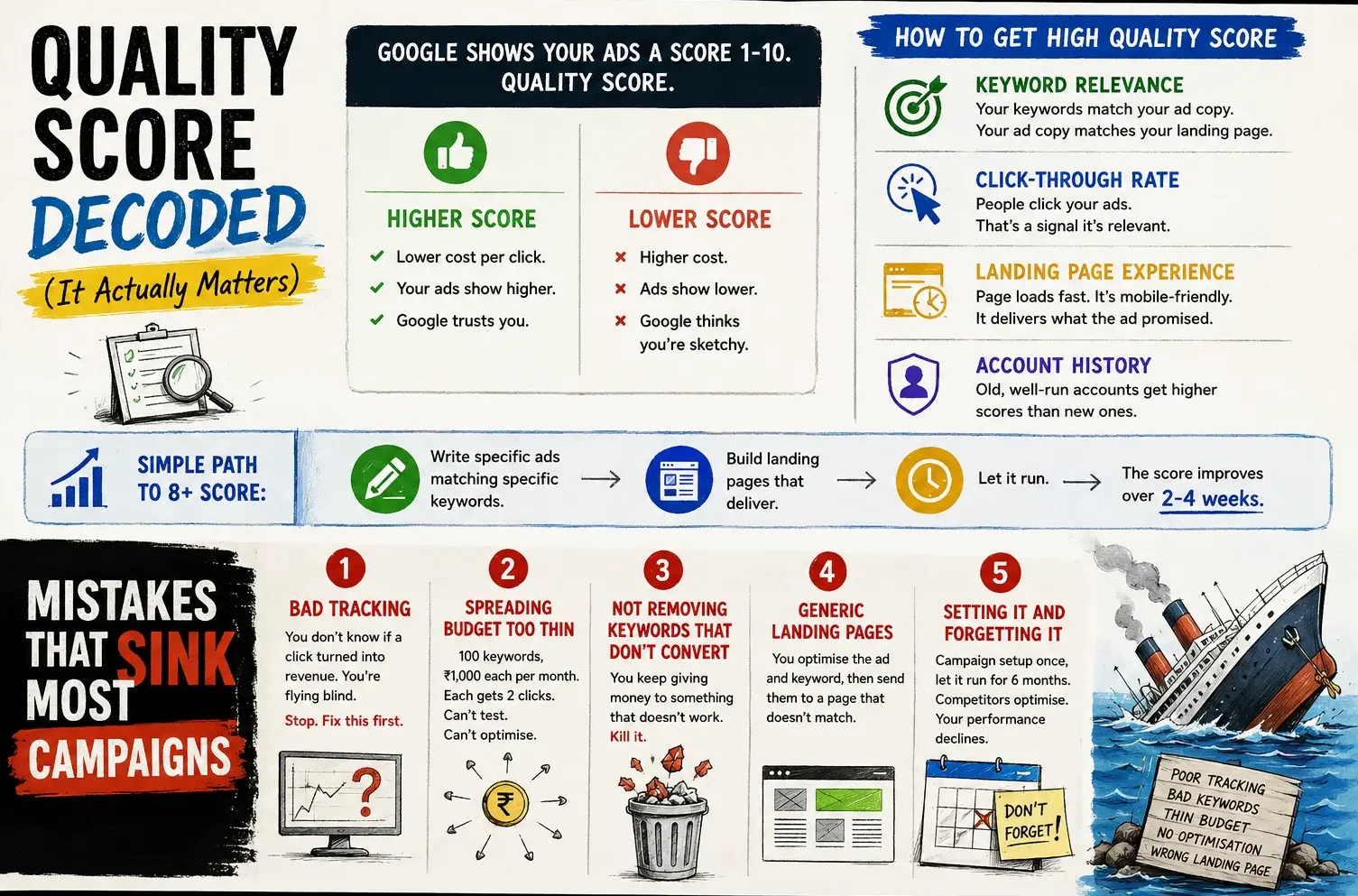 Quality Score And PPC Success Guide