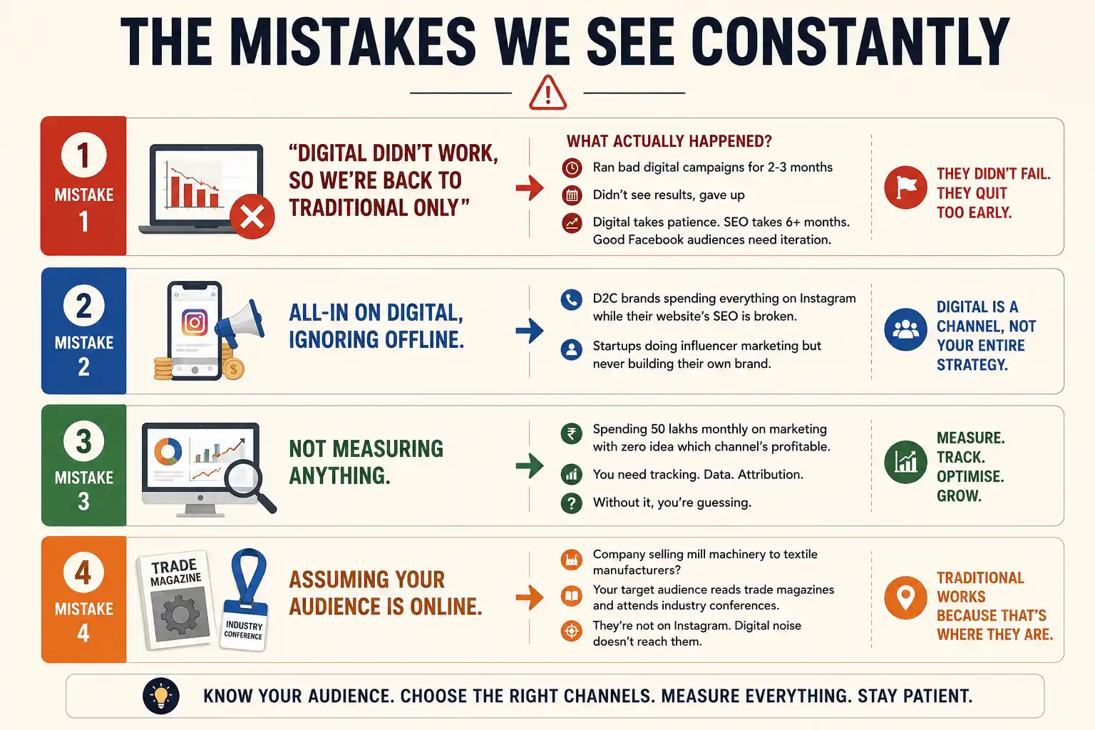 Digital Marketing Errors