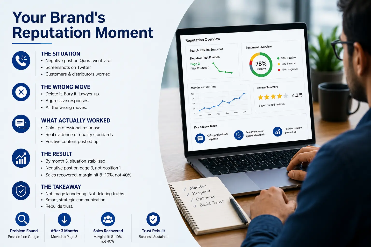 Managing online brand reputation