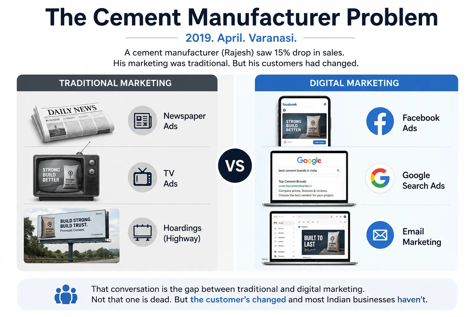 Traditional vs Digital Ads