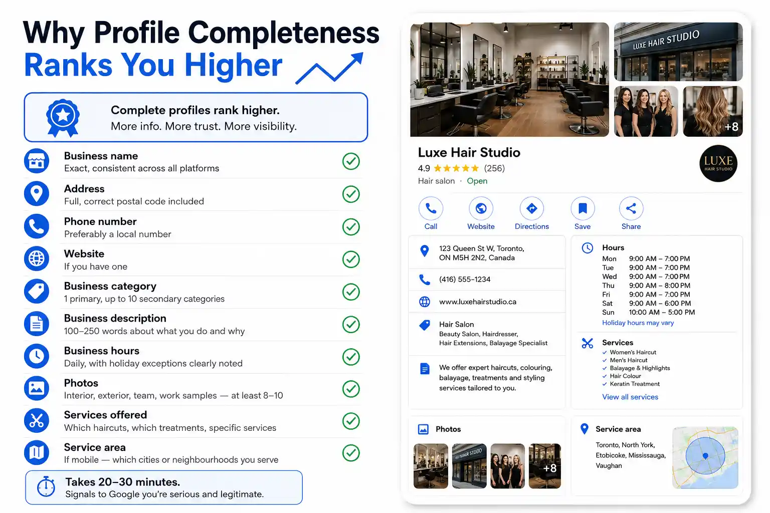 Complete Google Business Profile