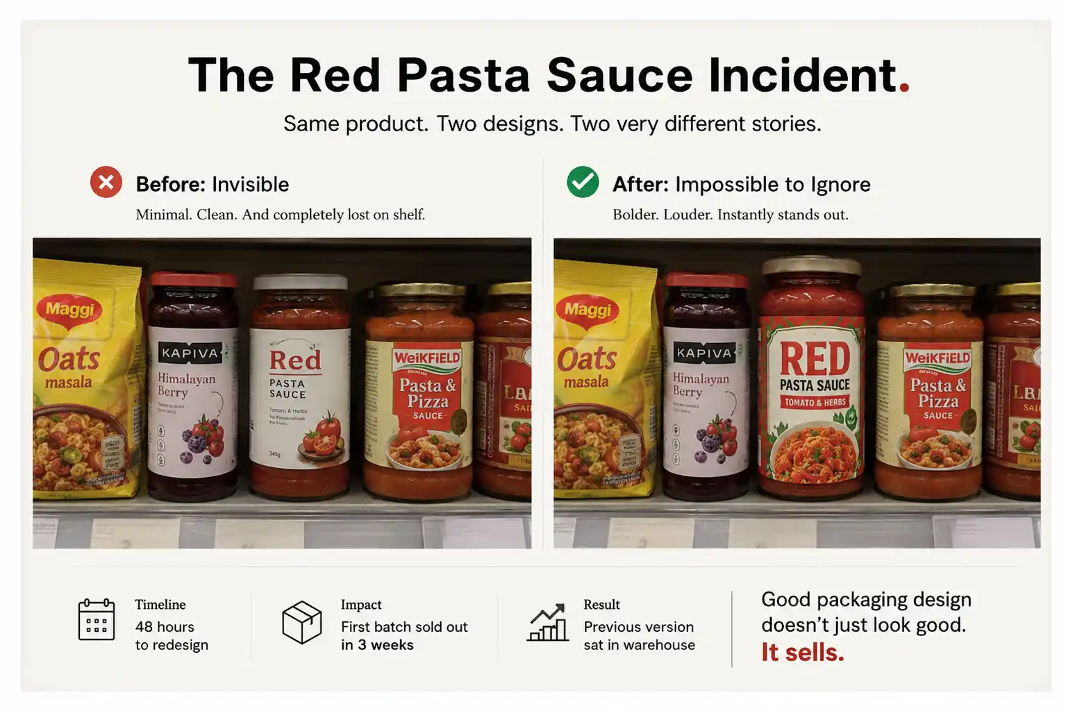 Red Sauce Pasta Packaging
