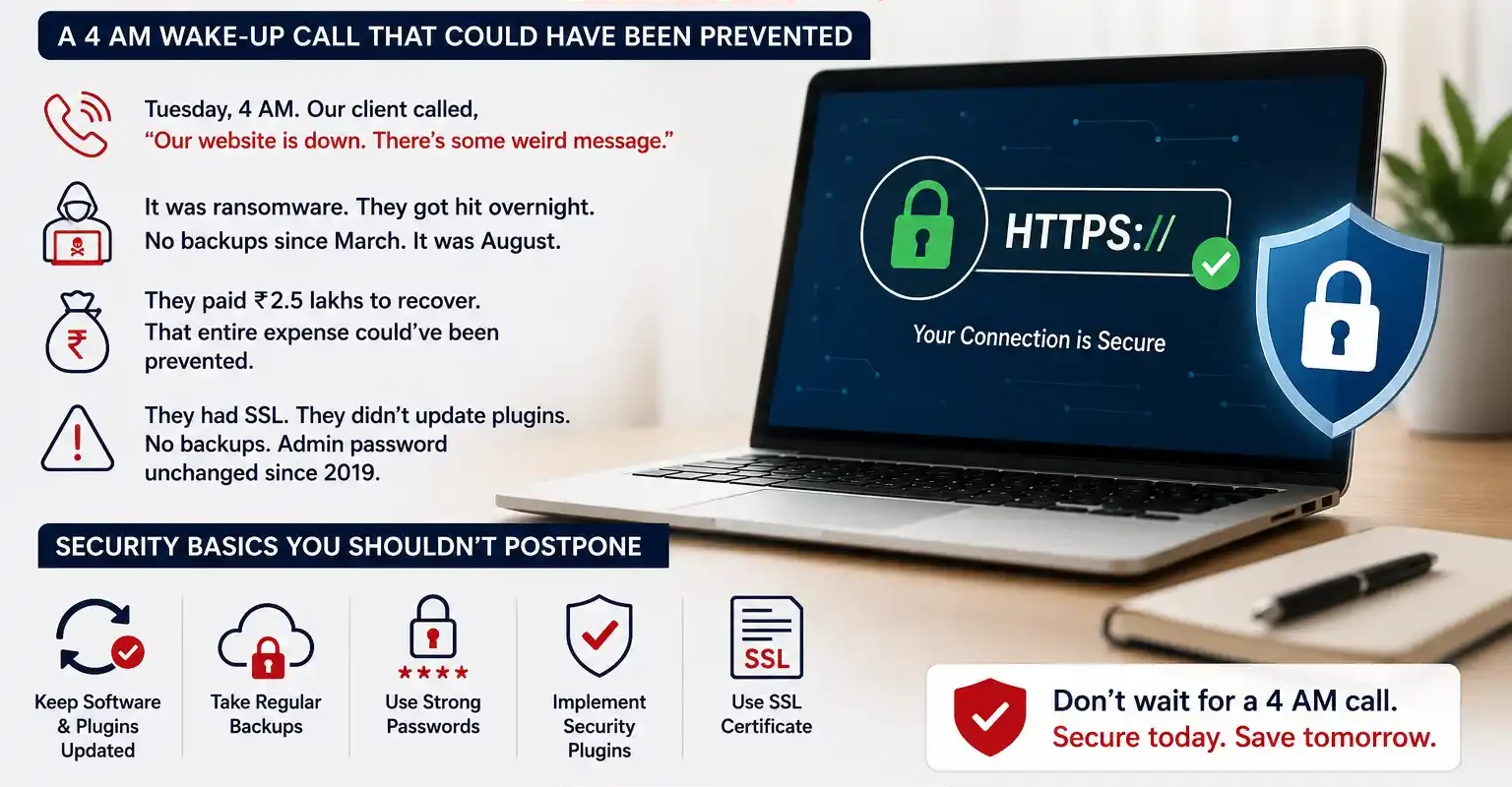 Website Security Alert