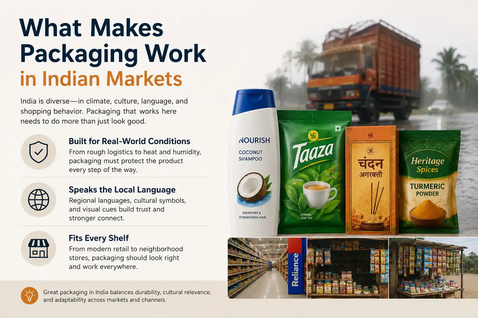Packaging for Indian Market