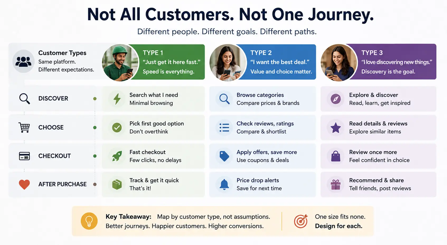 Customer Types And Journeys