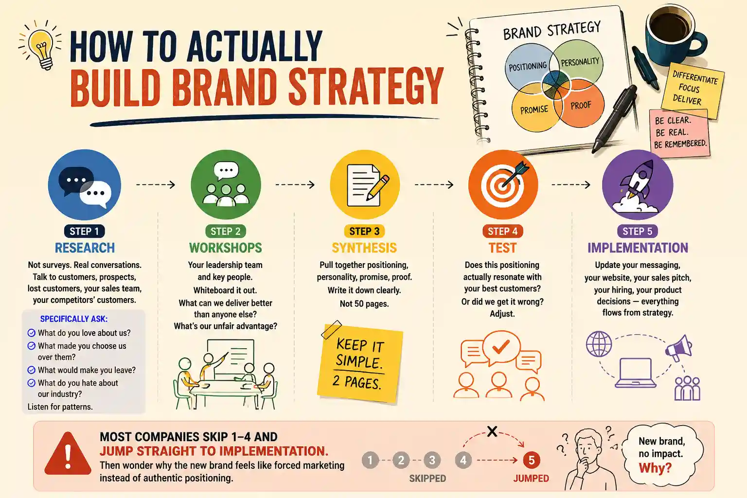 Steps To Build Brand Strategy
