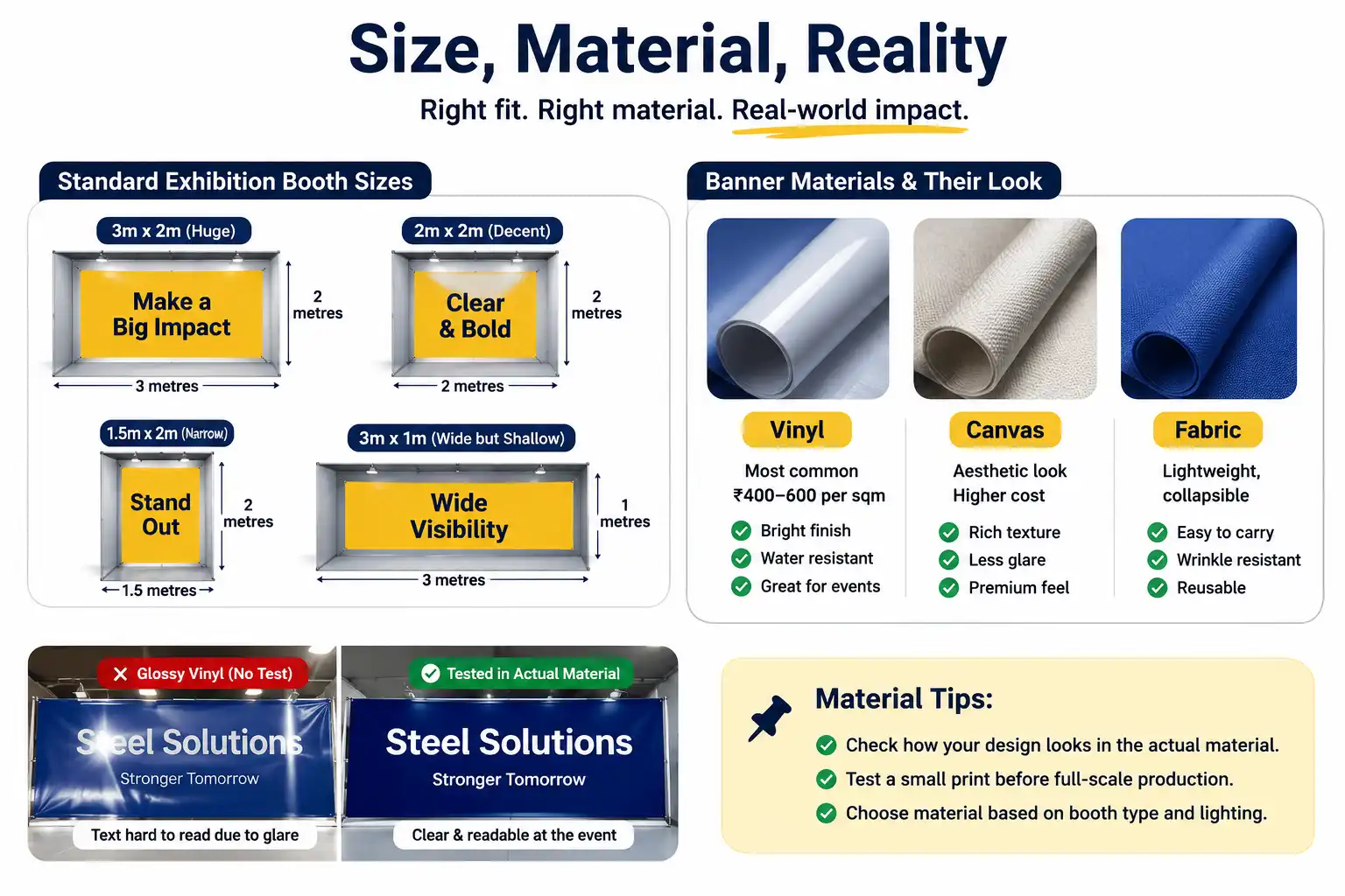 Banner Size And Material