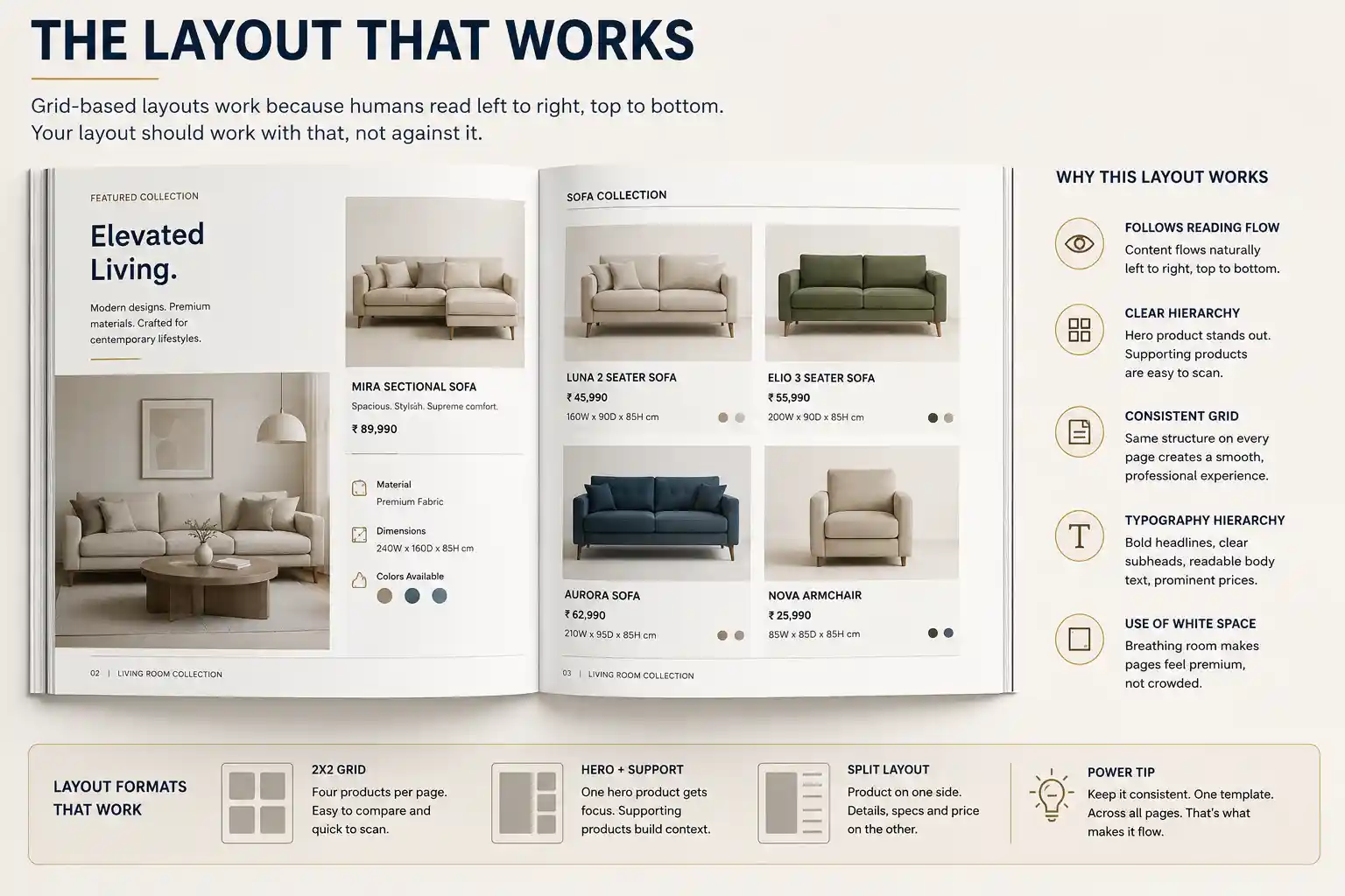 Grid-Based Catalogue Layout Design