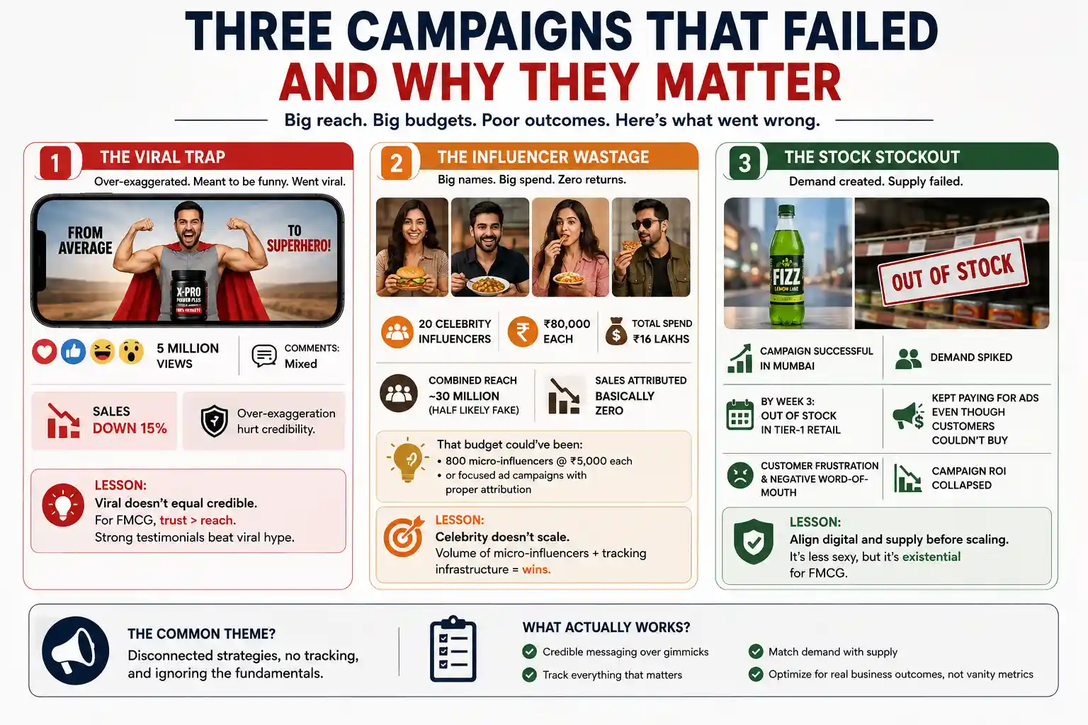 Failed FMCG Campaigns