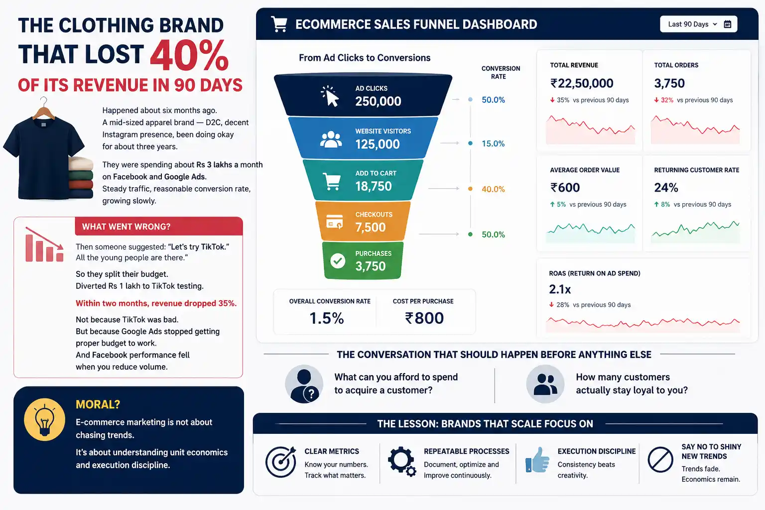 Ecommerce Sales Dashboard