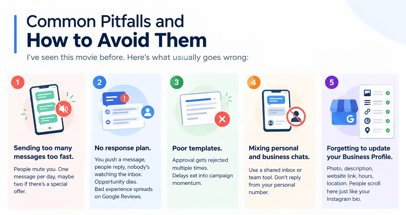 Common Messaging Pitfalls